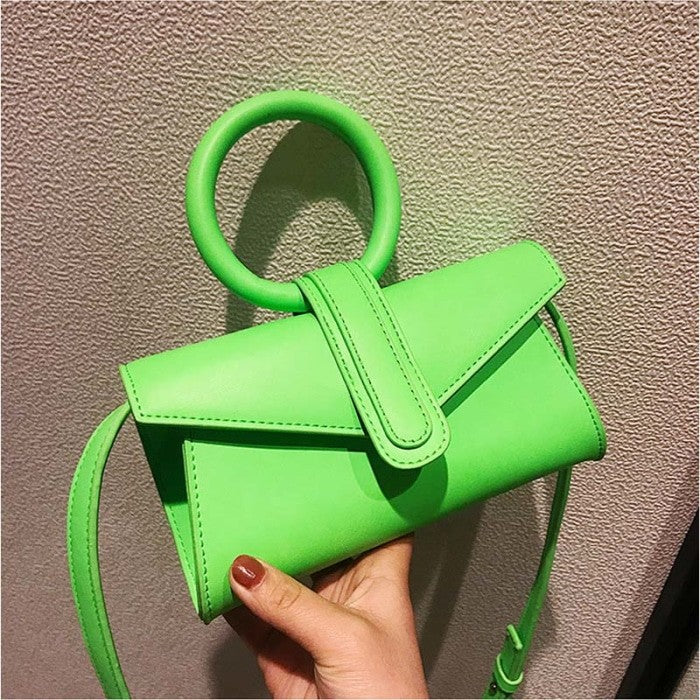 Small Round Handle Waist Bag - Green / Mini(Max Length<20cm)
