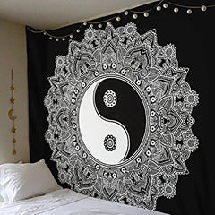 Yin Yang Mandala Tapestry - 7 / 146X146cm