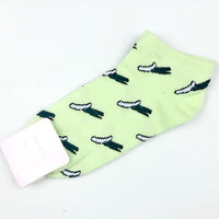 Thumbnail for Candy Color Fruits Cotton Sock - Ligth Green / one size -