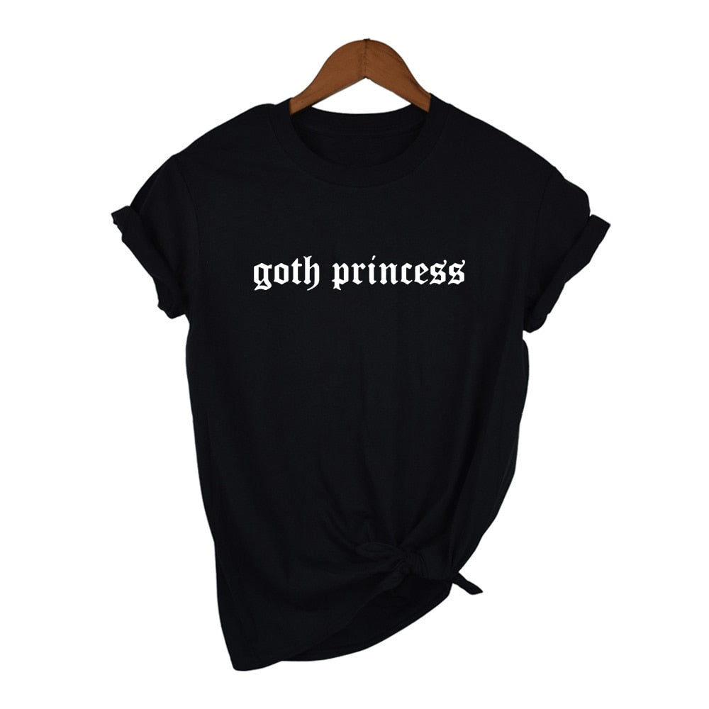 Goth Princess Grunge T-Shirts - Black / S - T-Shirt