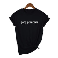 Thumbnail for Goth Princess Grunge T-Shirts - Black / S - T-Shirt