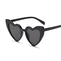 Thumbnail for Love Heart Sunglasses - Black-Gray