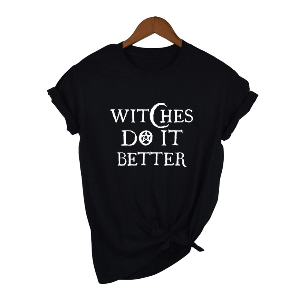 Witches Do It Better T-Shirt Black Gothic - XXL