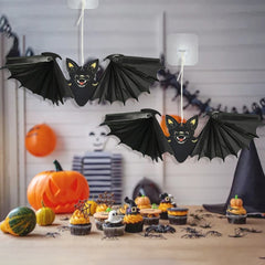 Halloween Paper Bat Hanging Ornament - Decoration