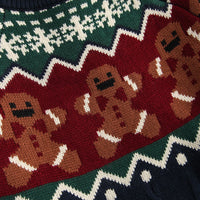 Thumbnail for Christmas Cookie Loose Knit Sweaters - Sweater