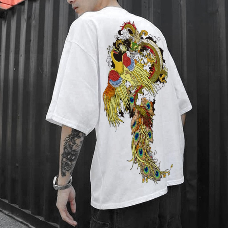 Harajuku Dragon T-shirt - T-shirts