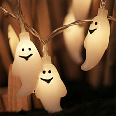 Halloween Pumpkin Ghost Spider Led Light - Decoration