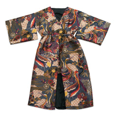Riverside Jacquard Japanese Style Kimono - no belt / One