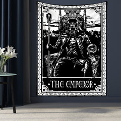 Hanging Astrology Tarot Card Tapestry Wall - F / 95x70cm