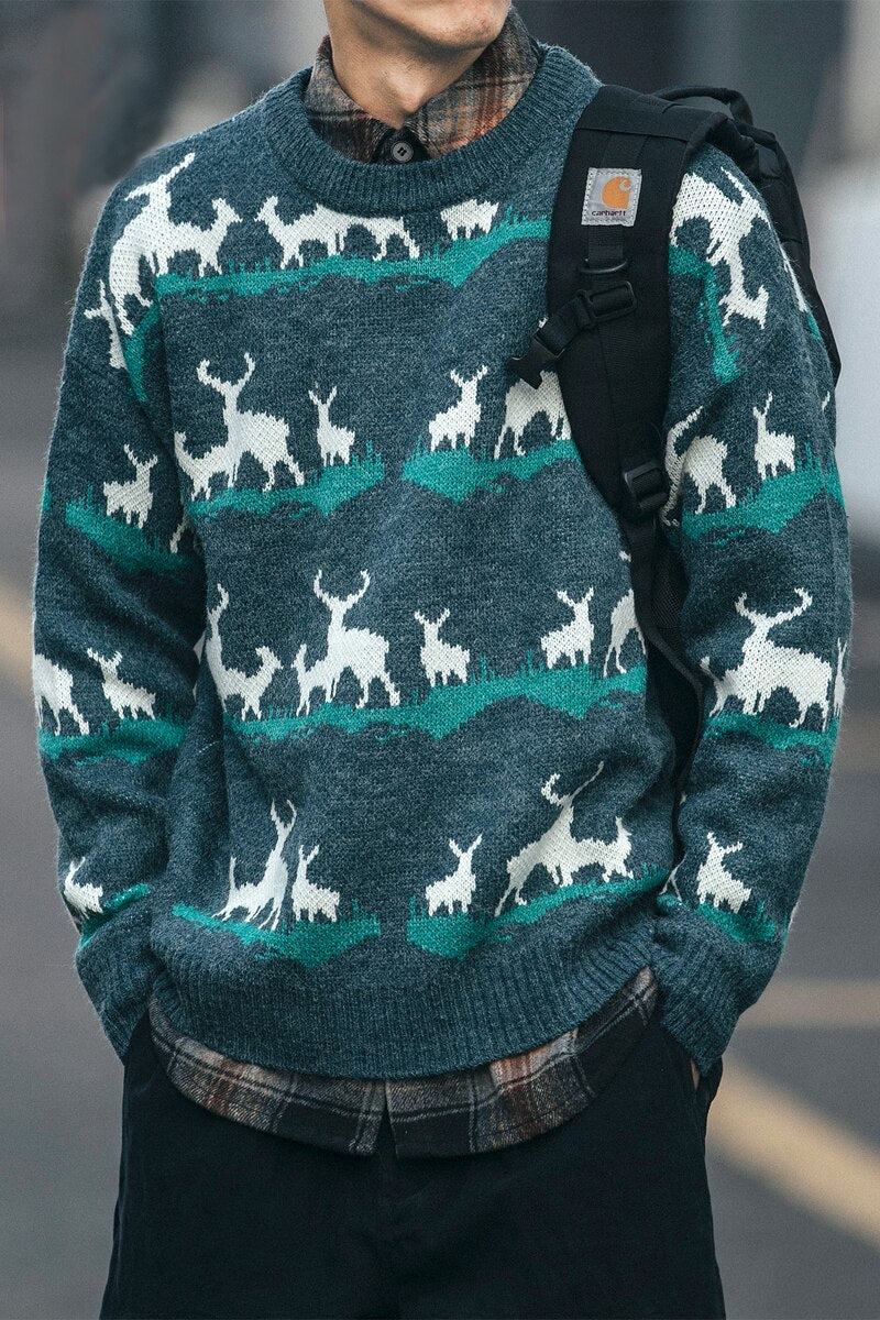 Ugly Christmas Funny Humping Reindeer Sweater