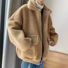Korean Winter Warm Oversized Men’s Coats - Coat