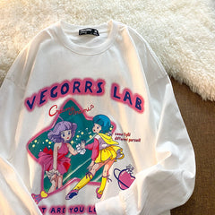 Vecorrs Lab Sweatshirt - White / S - Sweatshirts