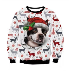 Funny Animals Ugly Christmas Unisex Sweater