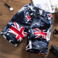Thumbnail for Great Britain Flag Beach Shorts