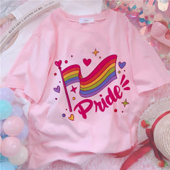 Pride Pink Oversize T-Shirt - Pink.5 / S