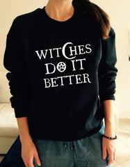 Witches Do It Better Dark Sweatshirt - Sweatshirts