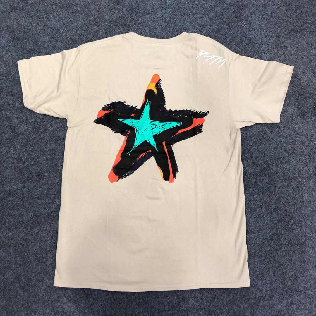 Cool Style Short Sleeve T-Shirt - Pink-Star / S