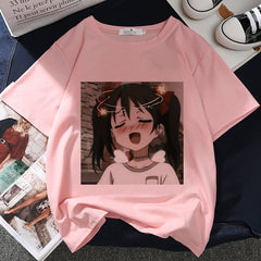 Dolls Pink Japan Anime Oversize T-Shirt - J / S