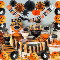 Thumbnail for Halloween Party Decoration Banner Pumpkin