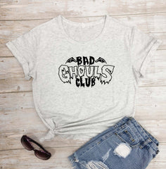 Bad Ghouls Club T-shirt - Marble / S - T-Shirt