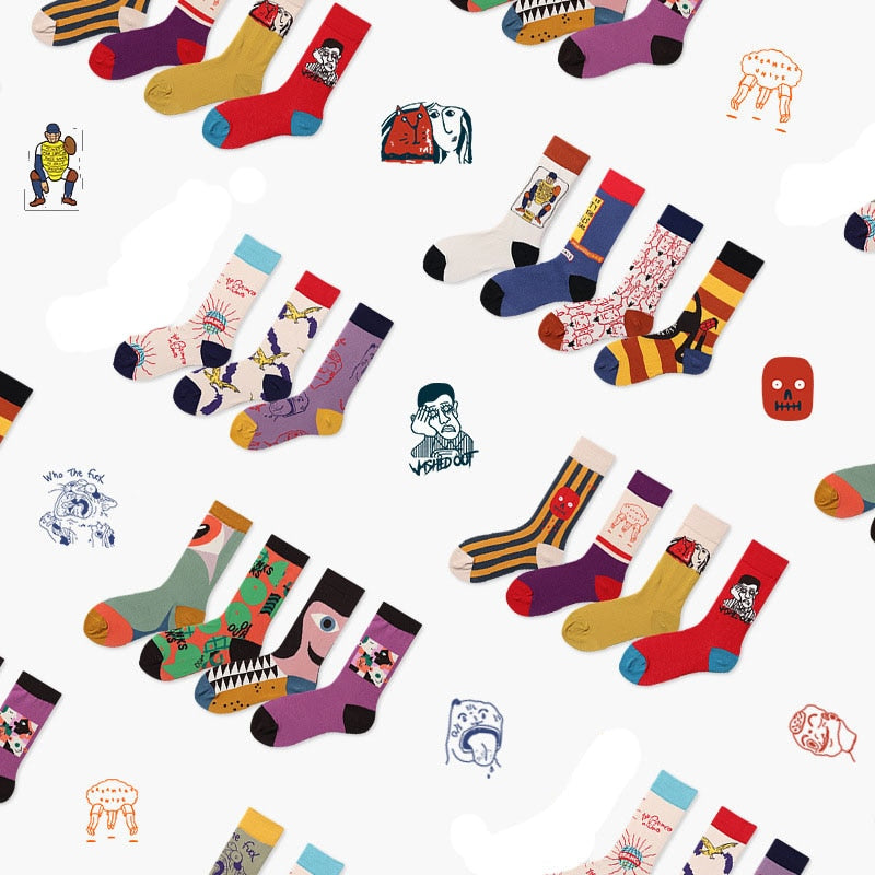 Creative Colorful Socks