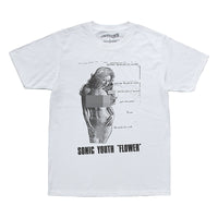 Thumbnail for Sonic Youth Short-Sleeved T-Shirt - White-Blue / XXL -