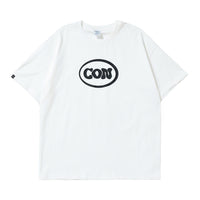 Thumbnail for Con Round Neck T-Shirt - White / M