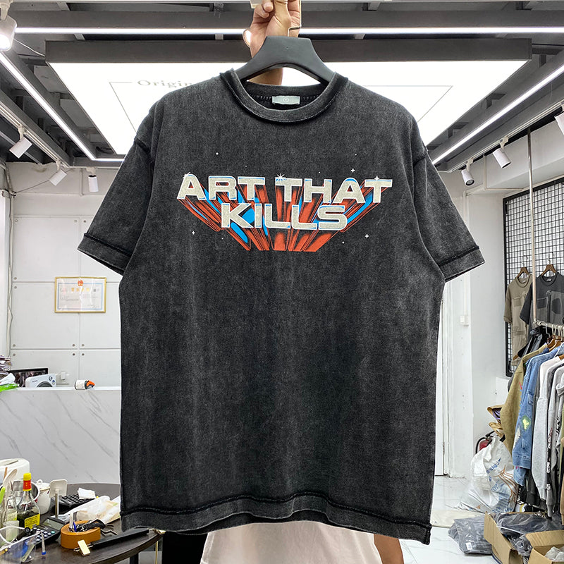 Art That Kills Inverted Seam T-shirt - Black / L - T-Shirt