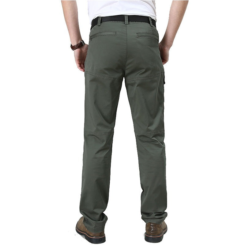 Straight With Multiple Pockets Pants - 3035
