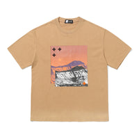Thumbnail for Printed Short Sleeve T-Shirt - T-shirts