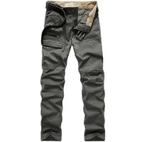 Thumbnail for Straight With Multiple Pockets Pants - Army-Green / 42 -