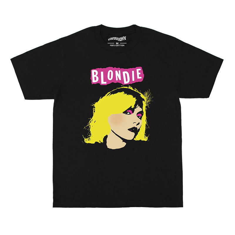 Blondie Punk Rock T-Shirt - Black / 3XL