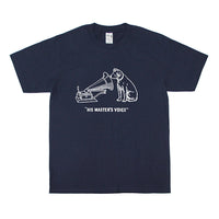 Thumbnail for His Master’s Voice Round Neck T-shirt - Blue / M - T-Shirt