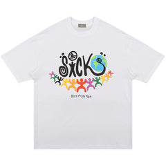 Sick World Round Neck T-shirt - T-Shirt