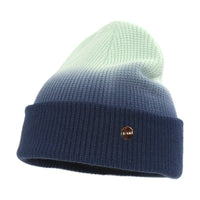 Thumbnail for Gradient Color Winter Soft Knitted Beanie - Darck-Blue / One