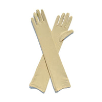Thumbnail for Long And Warm Soft Gloves - Beige / One Size