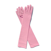 Thumbnail for Long And Warm Soft Gloves - Magenta / One Size