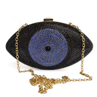Thumbnail for Protective Eye Shoulder Bag With Chain - Black / One Size