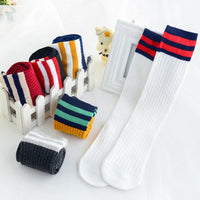 Thumbnail for Stripe Up Knee High Socks