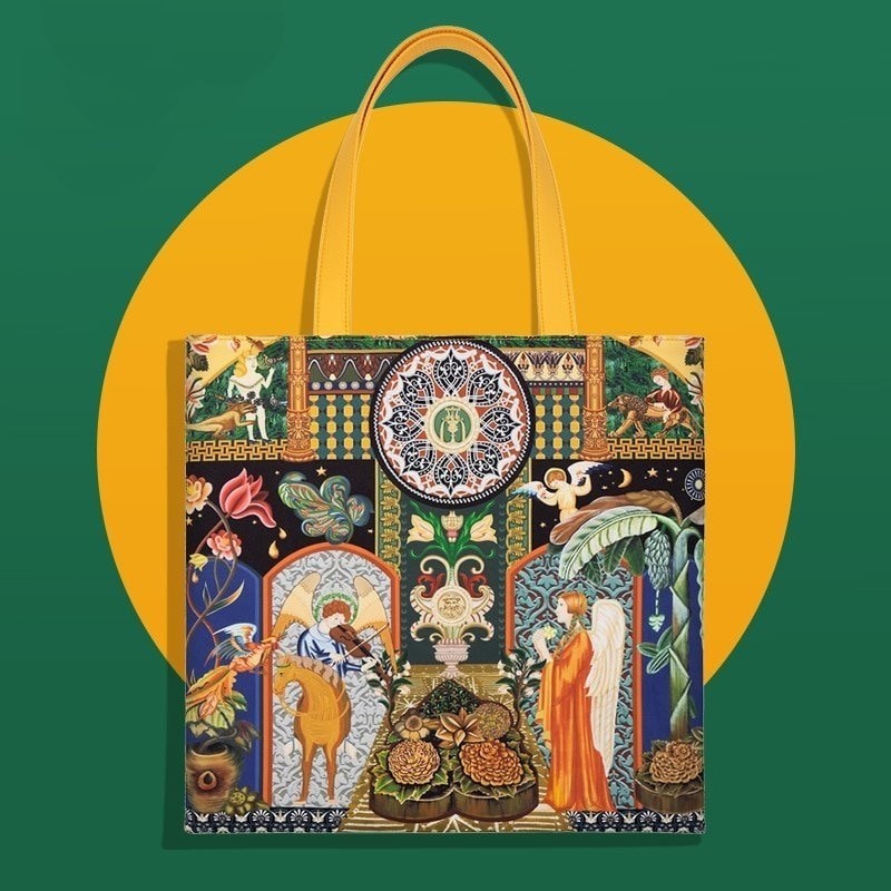 Angel Y Flores Large Capacity Tote Bag - One Size / Multi