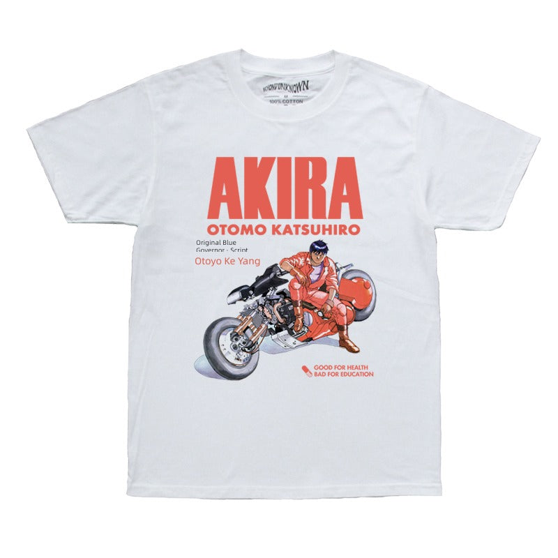 Akira Bright She’ll Attack Team T-shirt - White / XXL -