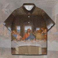 Thumbnail for Last Supper Short Sleeve Shirt - XL