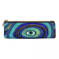 Thumbnail for Eye Protection Amulet Design Pencil Case - One Size / Blue