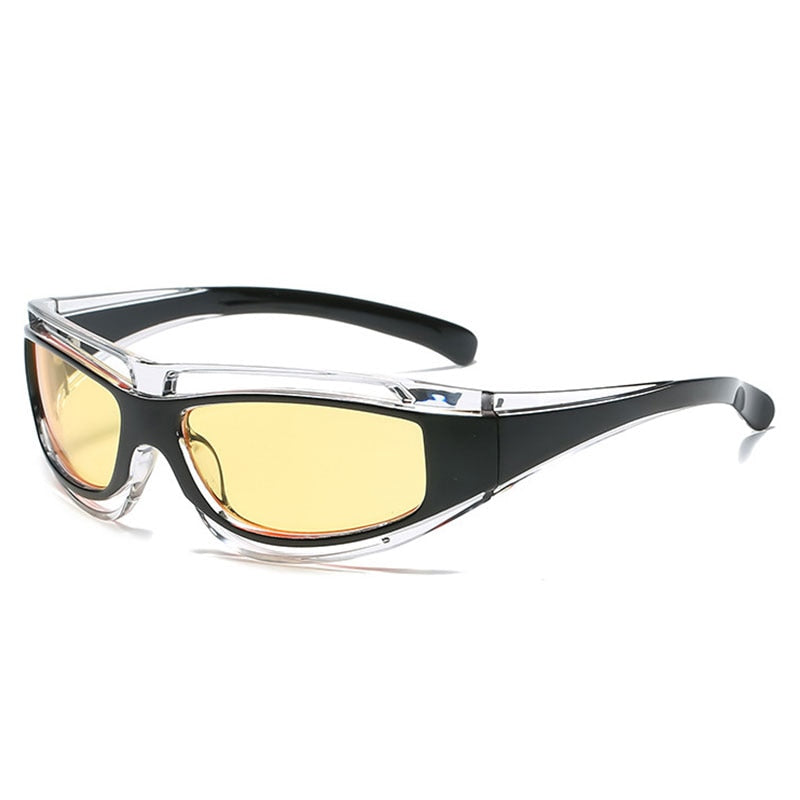 Sports Sunglasses - Yellow / One Size