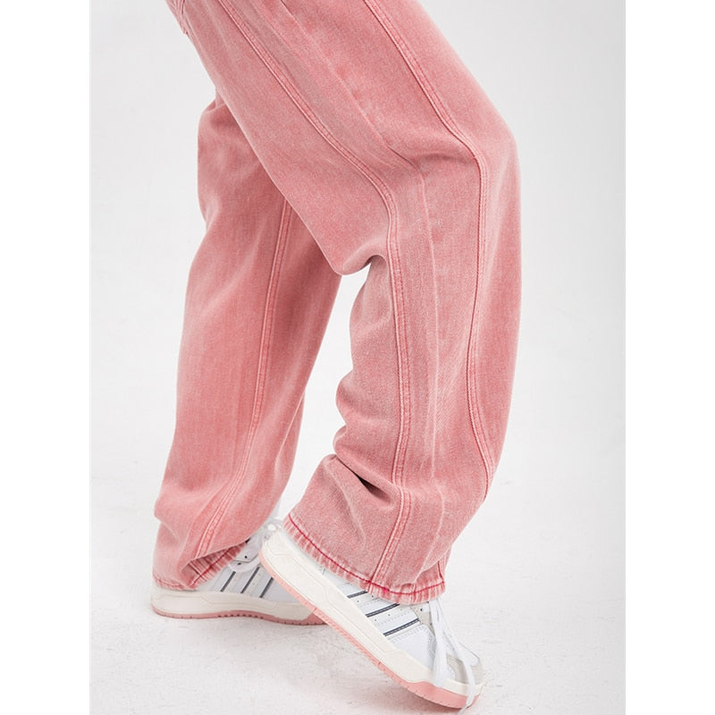 Pink High Waist Pants
