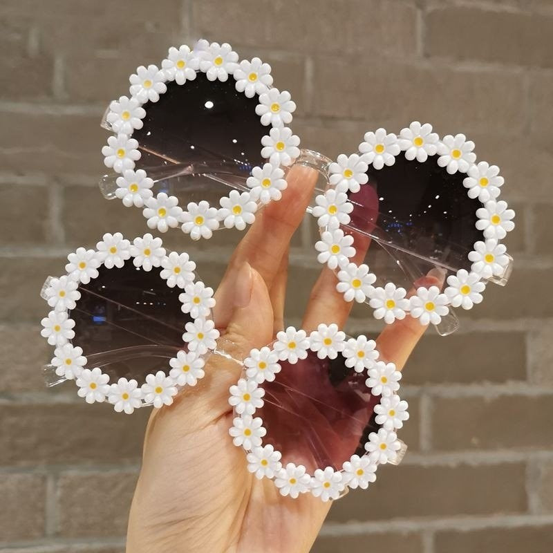 Flower Round Sunglasses
