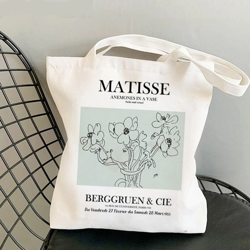 Matisse Shopping Large Tote Bag - Flower / One Size
