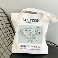 Thumbnail for Matisse Shopping Large Tote Bag - Flower / One Size