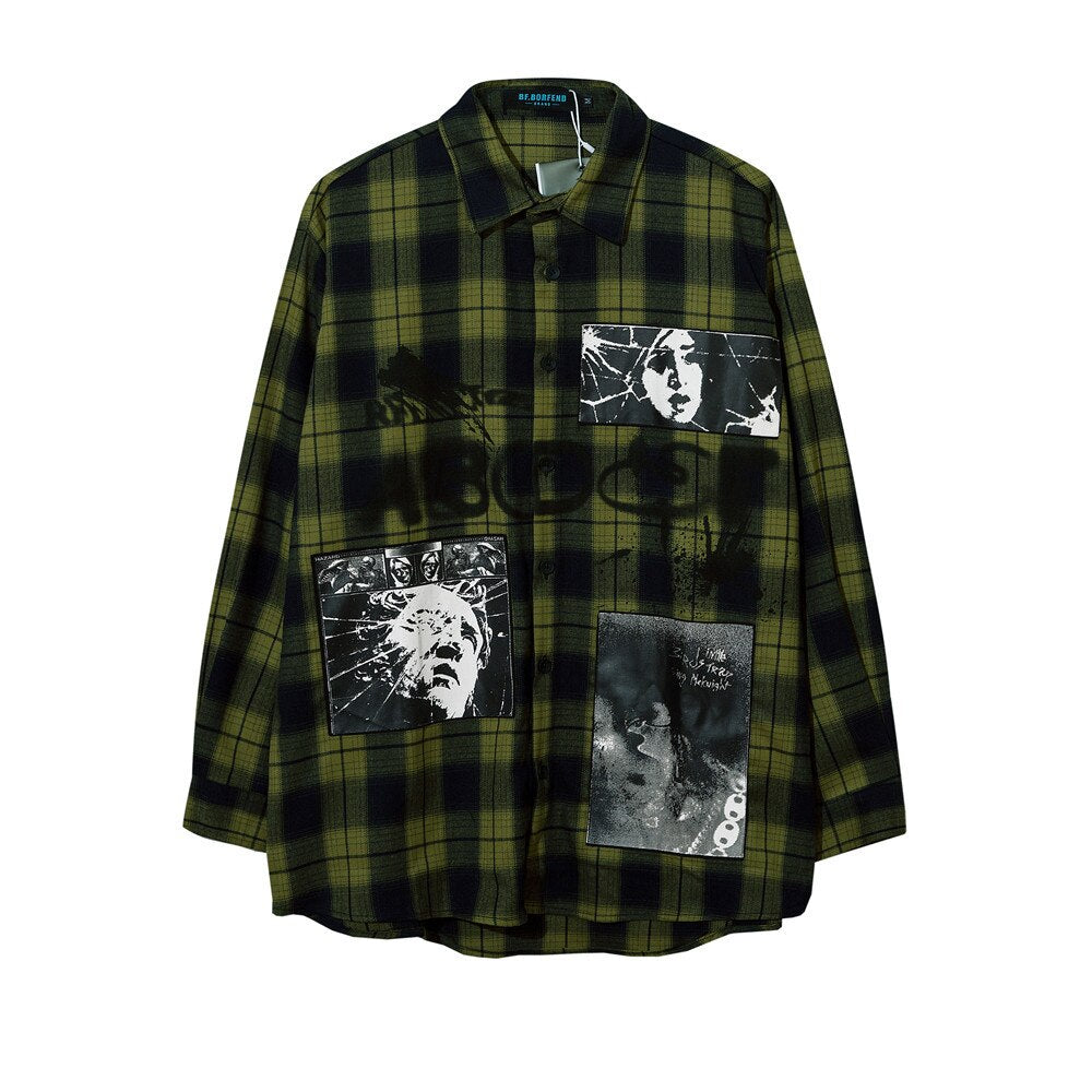 Woodcutter Long-Sleeve Shirt - Green / M