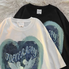 Loose Couple Love Fairies T-shirt - T-shirts